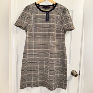 NWT Tommy Hilfiger Houndstooth/ Plaid Dress size M